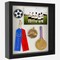 Americanflat Shadow Box Frame - 1.5 Interior Depth for Memorabilia - Display Case for Showcasing Souvenirs, Awards, and Medals - Shatter Resistant Glass - Hanging Hardware